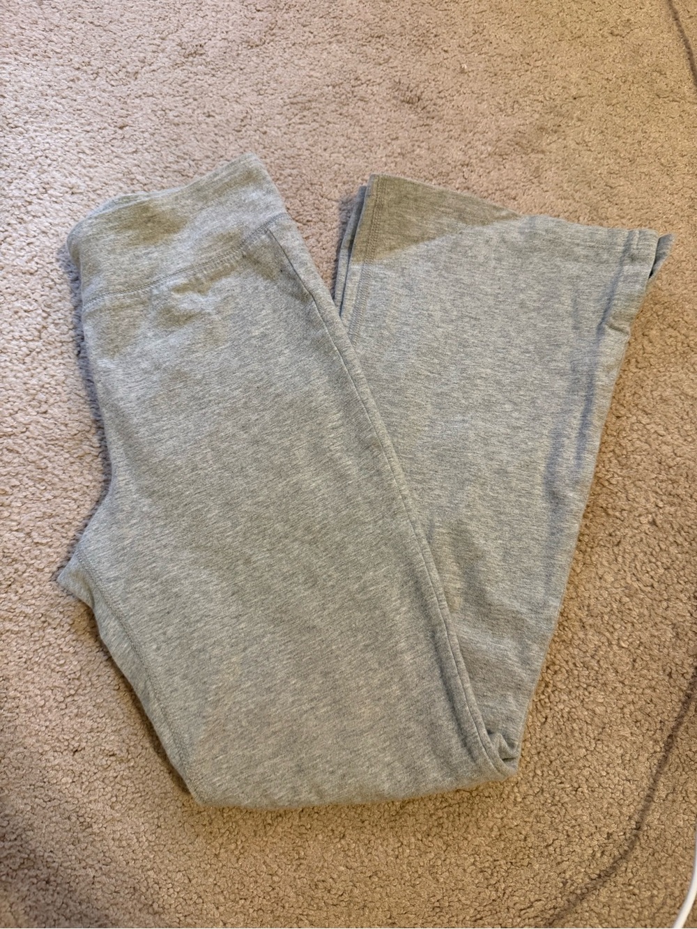 Girls Gray Yoga Pants